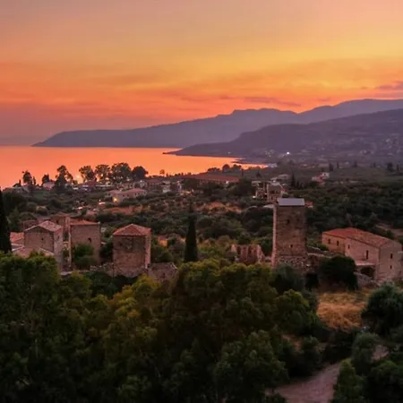 Studio With Infinite Seaview, 7Min To The Beaches Καλαμάτα